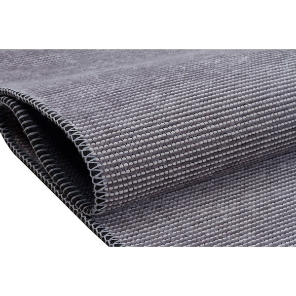 Šedý pratelný koberec 230x160 cm Toowoomba - Vitaus-image-3