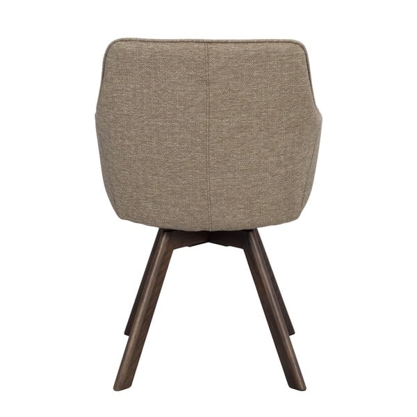 Béžová čalouněná jídelní křesla v sadě 2 ks Alison – Rowico-image-4