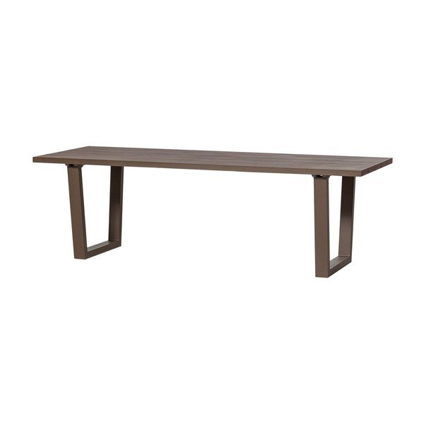 Kovový zahradní jídelní stůl 87x240 cm Bear – WOOOD-image-2