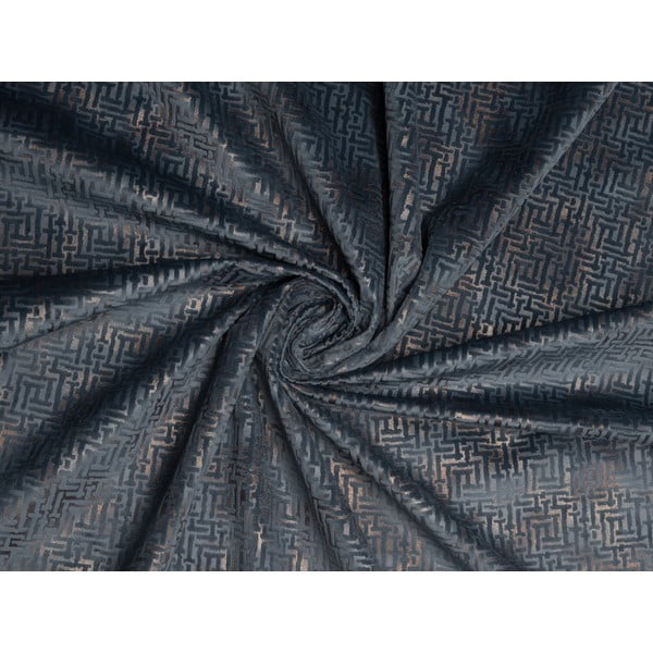 Antracitový závěs 140x260 cm Terra – Mendola Fabrics