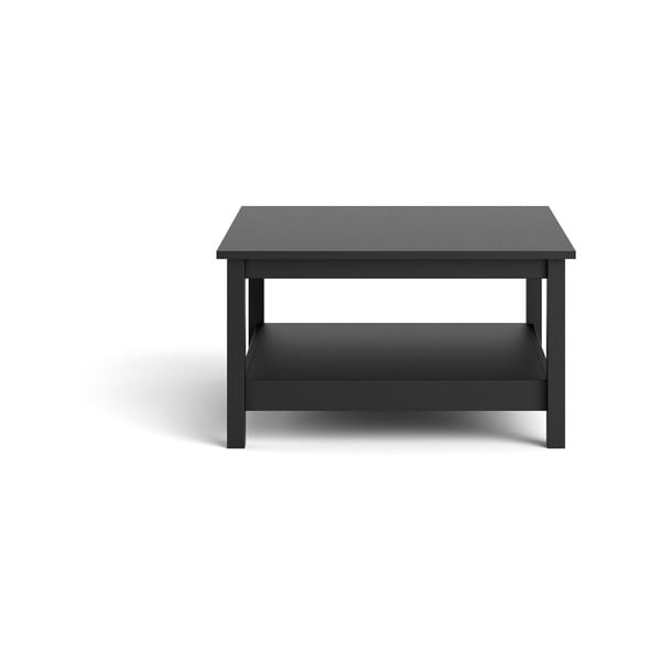 Černý konferenční stolek 81x81 cm Madrid - Tvilum-image-2