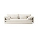 Bílá pohovka 220 cm Torino – Micadoni Home