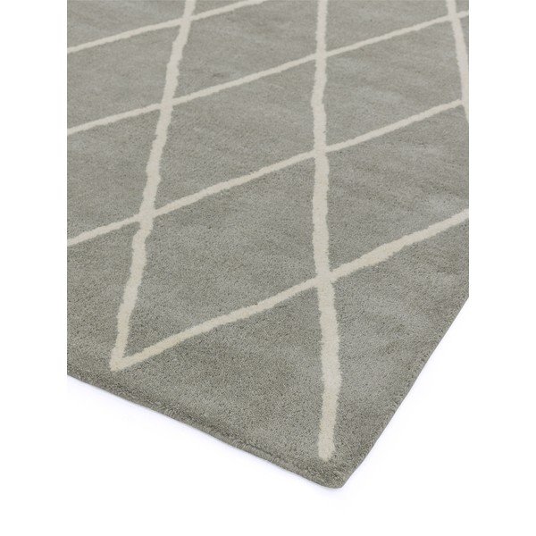 Šedý ručně tkaný vlněný koberec 200x290 cm Albany – Asiatic Carpets-image-3