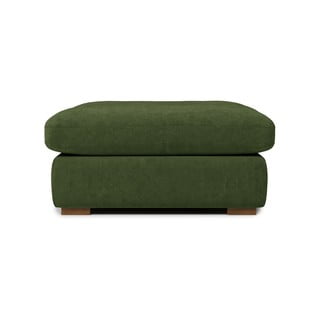 Tmavě zelená látková podnožka Comfy – Scandic