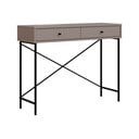Šedobéžový konzolový stolek 35x110 cm Titan – Marckeric