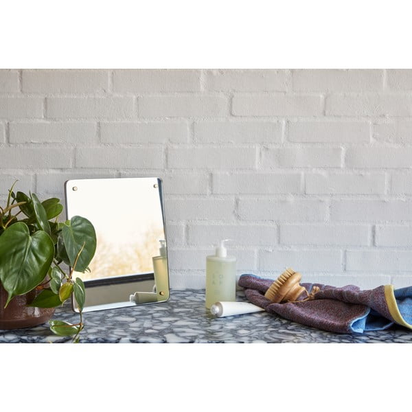 Modro-fialový bavlněný ručník Hübsch Dora, 50 x 100 cm-image-2