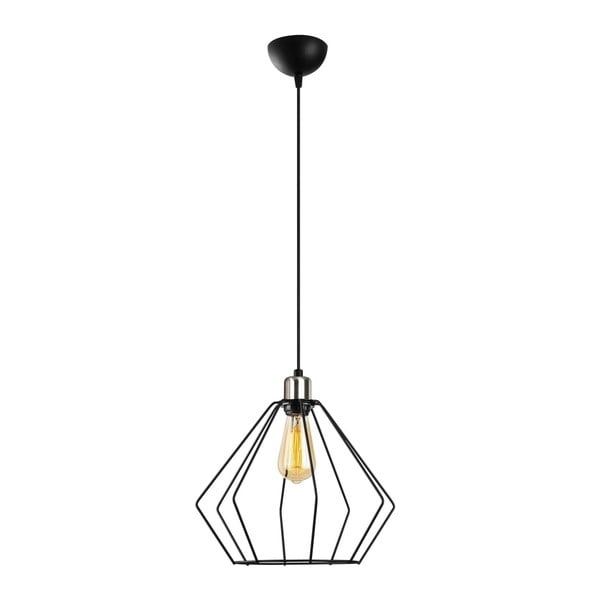 Černé kovové závěsné svítidlo Opviq lights Aristea-image-2