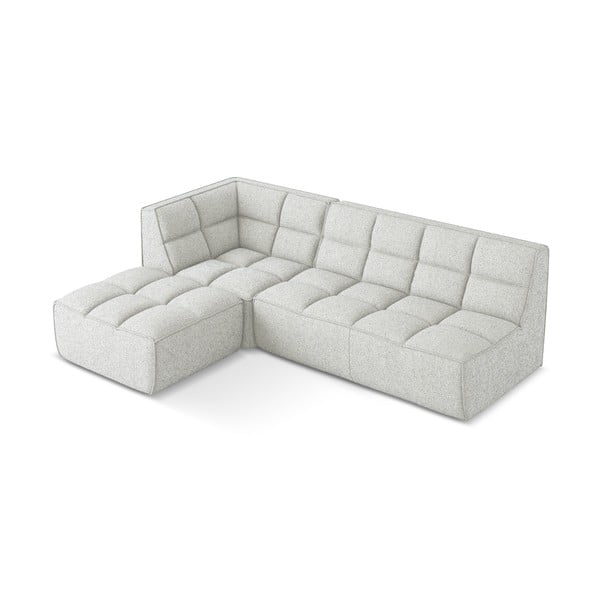 Krémová modulární rohová pohovka (variabilní roh) Kalai – Makamii-image-3