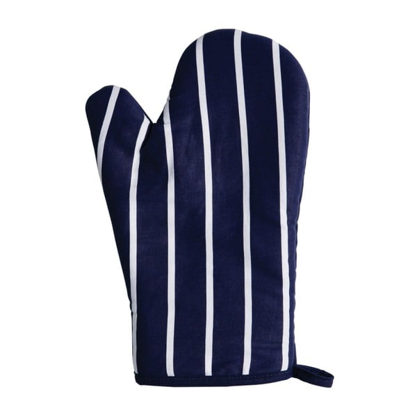 Modrobílá chňapka Premier Housewares Butcher Stripe Oven Glove