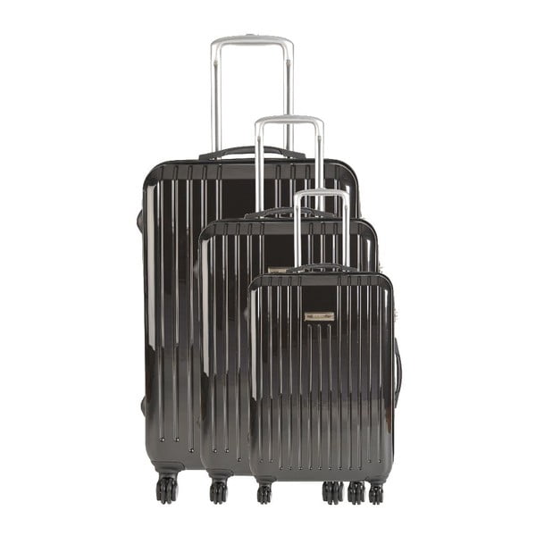 Set 3 cestovních kufrů Majestik Stripes