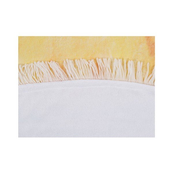 Barevná plážová osuška ze 100% bavlny Ananas, ⌀ 150 cm-image-1