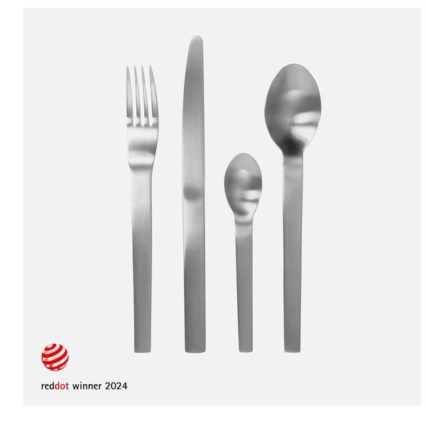 Nerezový příbor 24 ks ve stříbrné barvě Boldi – FABINI-image-4