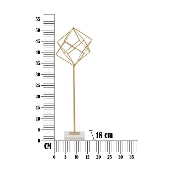 Soška ve zlatém dekoru Mauro Ferretti Cube-image-2