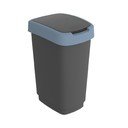 Odpadkový koš z recyklovaného plastu 25 l Twist - Rotho