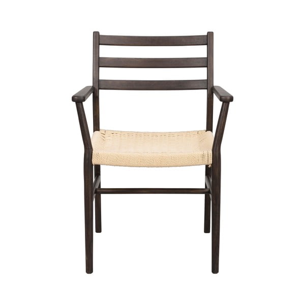 Jídelní židle v tmavě hnědo-přírodní barvě Harlan – Rowico-image-2