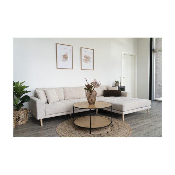 Béžová rohová pohovka (pravý roh) Lido – House Nordic-image-3