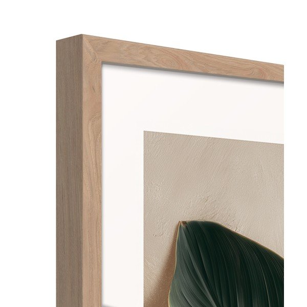 Tištěný obraz s rámem 50x70 cm Strelizia Leaf – Styler-image-4