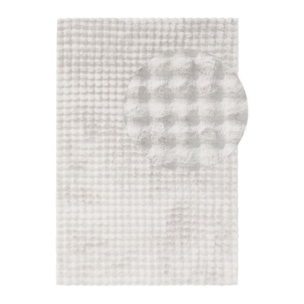 Bílý pratelný koberec 120x170 cm Bubble White – Mila Home
