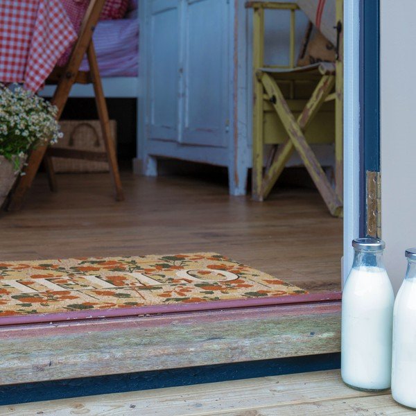 Rohožka z kokosového vlákna 40x60 cm Hello Floral – Artsy Doormats-image-4