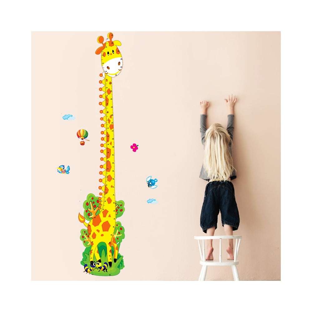 Samolepka na stěnu Žirafí krk, 60x90 cm