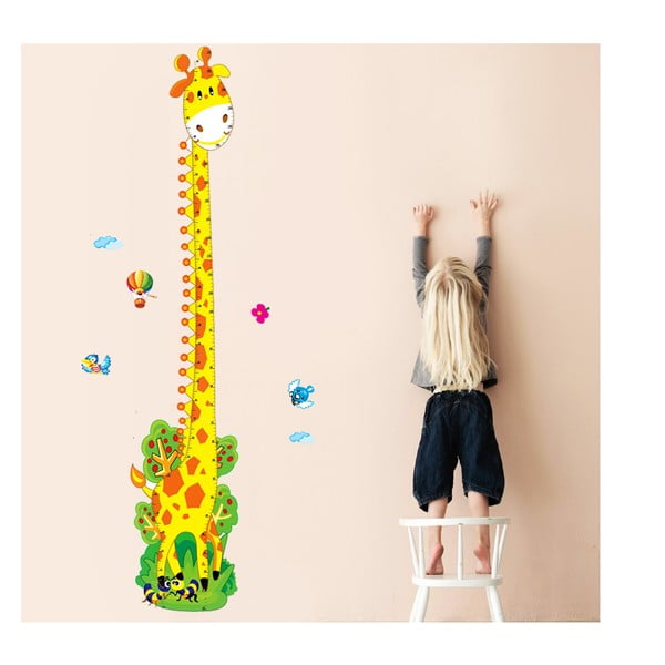 Samolepka na stěnu Žirafí krk, 60x90 cm