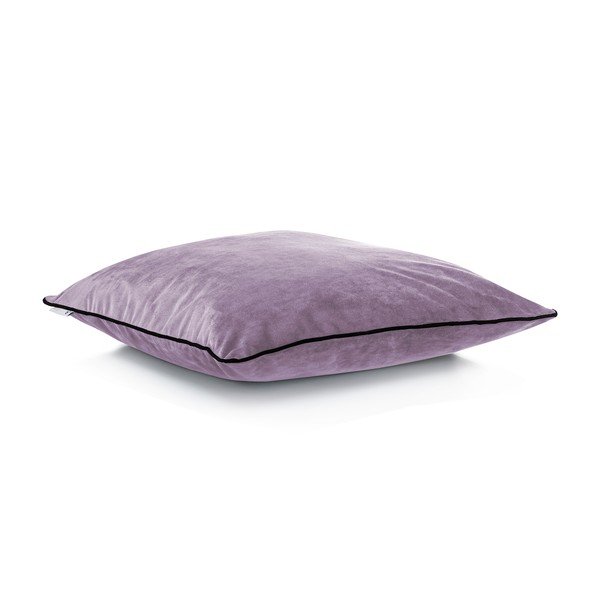 Sada 2 světle fialových povlaků na polštáře DecoKing Rimavelvet Lilac, 45 x 45 cm