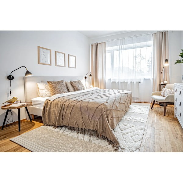 Krémový koberec Mint Rugs Todra, 120 x 170 cm-image-3