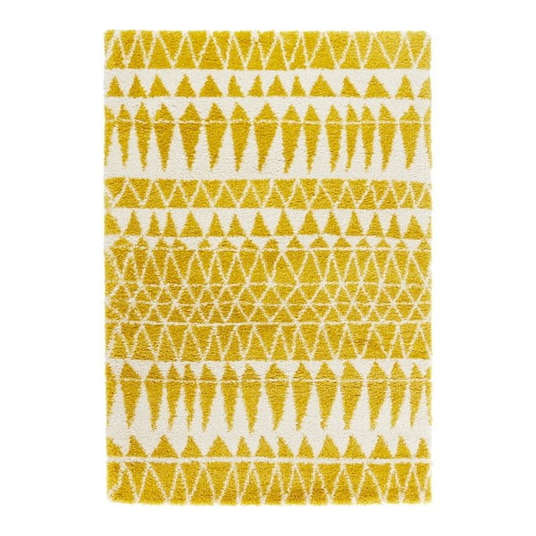 Žlutý koberec Mint Rugs Allure Yellow, 200 x 290 cm