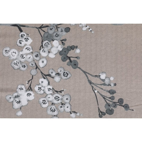Prodloužené hnědé povlečení na dvoulůžko z bavlny Renforcé 240x220 cm Chicory – Mijolnir-image-4