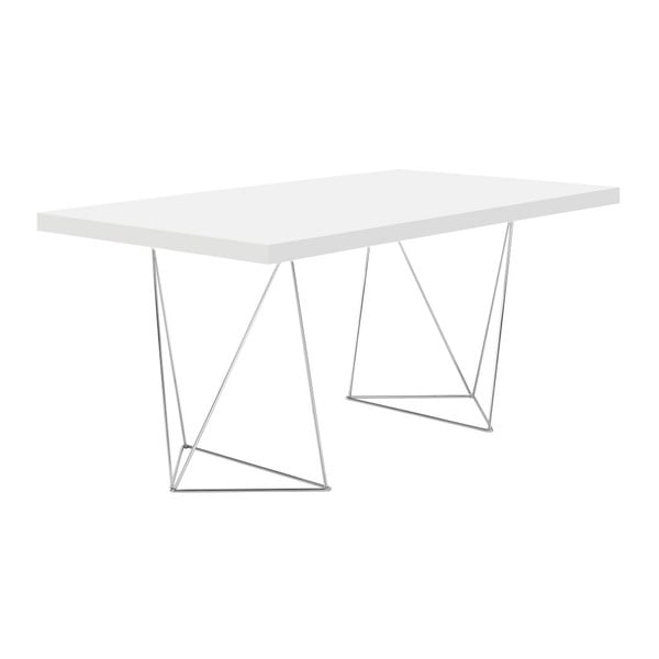 Bílý stůl TemaHome Multi, 160 cm