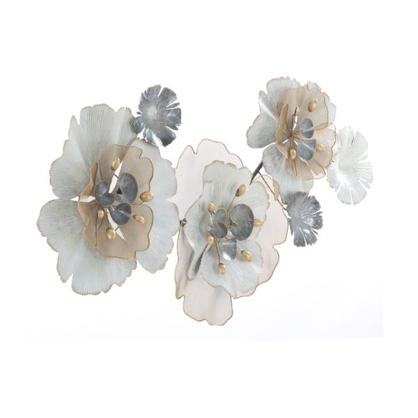 Nástěnná kovová dekorace Mauro Ferretti Flowery, 119 x 60 cm-image-3