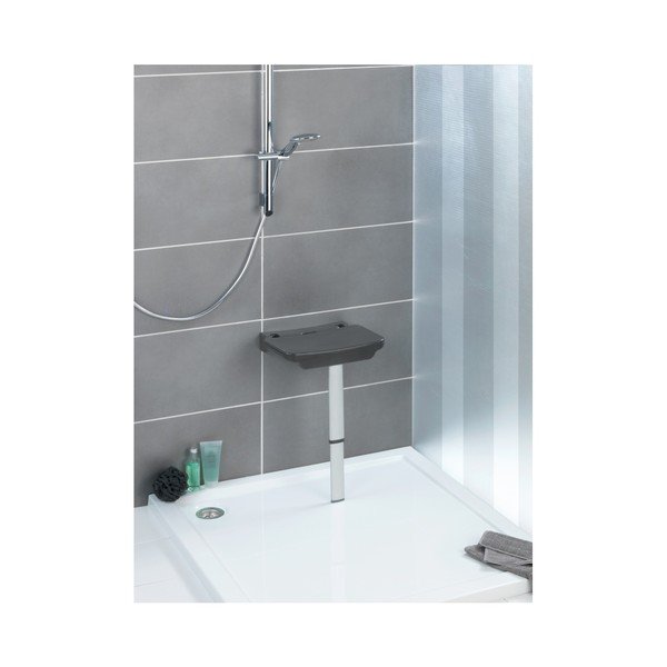 Nástěnná skládací židle Wenko Shower Secura Premium-image-2