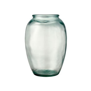 Zelená skleněná váza Bitz Kusintha, ø 17,5 cm