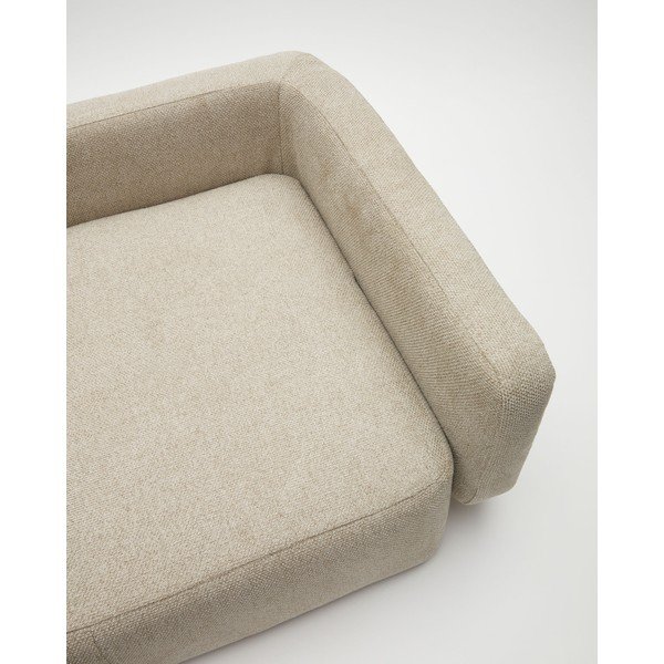 Béžový pelíšek pro psy 96x70 cm Bowie - Kave Home-image-4