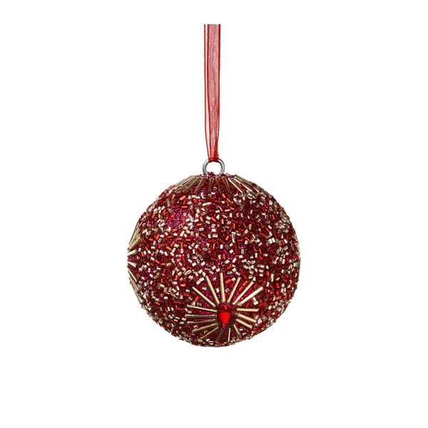 Vánoční závěsná ozdoba s perlami Butlers Hang On, ⌀ 8 cm