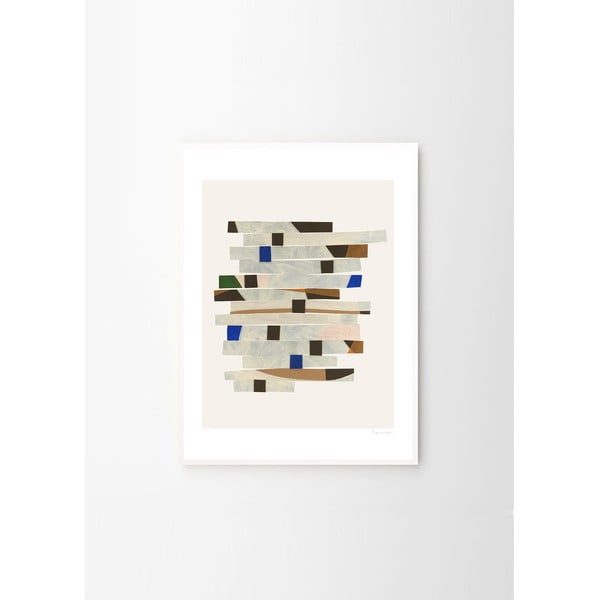 Plakát 50x70 cm Cut up Stripes – Berit Mogensen Lopez – The Poster Club-image-3