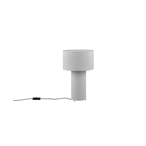 Světle šedá stolní lampa (výška 40 cm) Bale – Trio