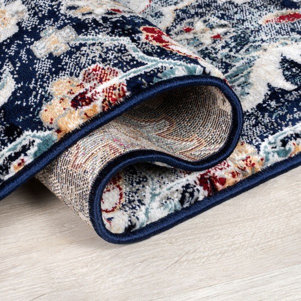 Tmavě modrý koberec Flair Rugs Jaleh, 160 x 230 cm-image-4