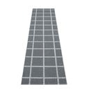 Antracitový vnitřní a venkovní běhoun 70x300 cm Ada Granit – Pappelina