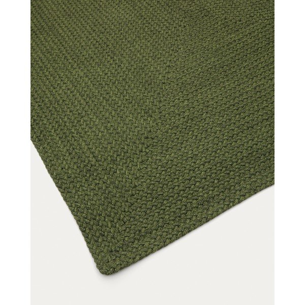 Zelený vnitřní a venkovní koberec z recyklovaných vláken 160x230 cm Despas – Kave Home-image-2