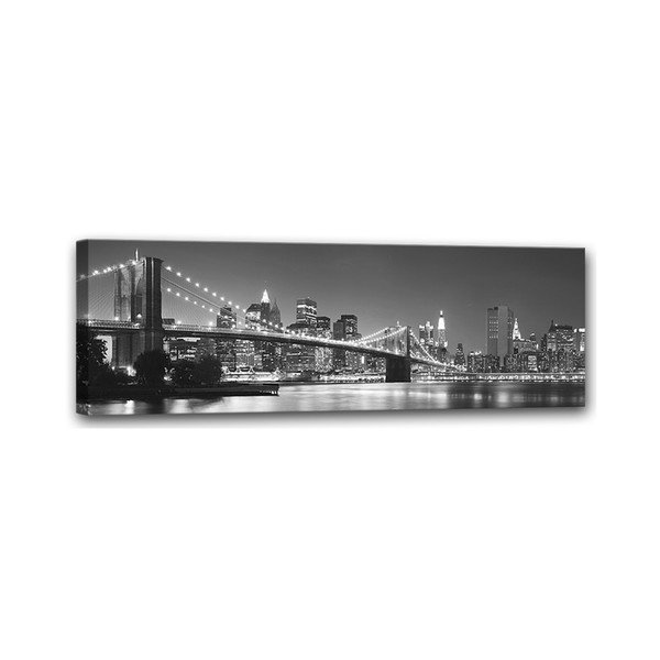 Obraz Styler Canvas Bridge, 45 x 140 cm