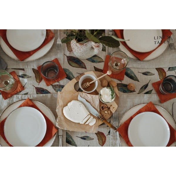 Lněné prostírání 35x45 cm Golden Fall – Linen Tales-image-2
