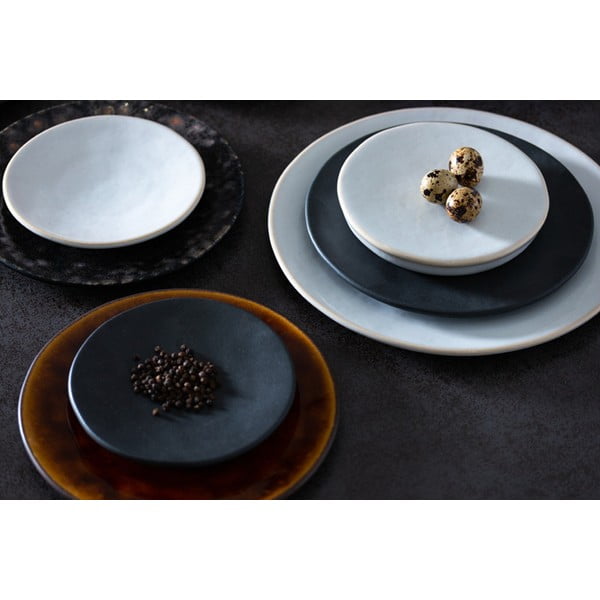 Bílý kameninový podnos Costa Nova Roda, ⌀ 28 cm-image-1