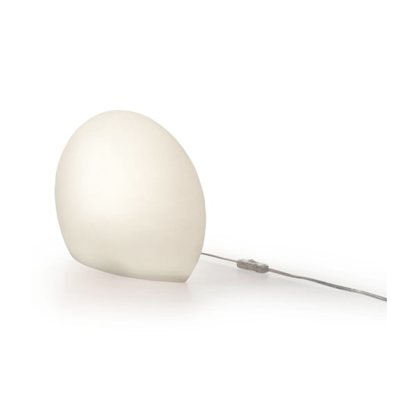 Lampa Eggo 30 cm, bílá