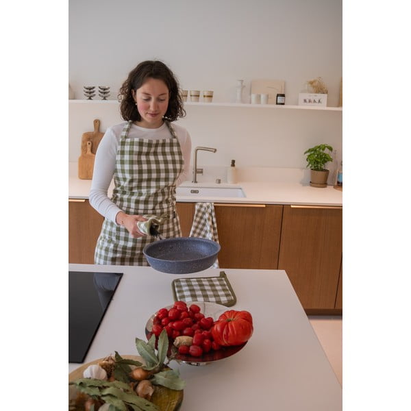 Bavlněná zástěra Gingham – Tiseco Home Studio-image-1