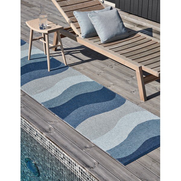 Venkovní polštář 44x44 cm Sunny Pale Turquoise – Pappelina-image-2