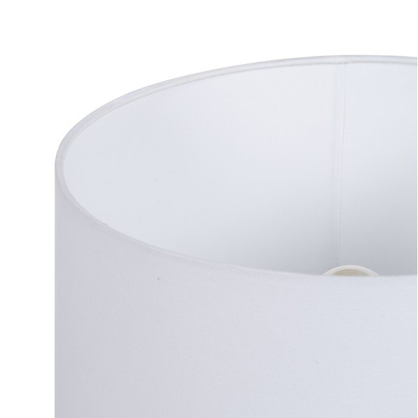 Černobílá stolní lampa s textilním stínidlem (výška 52,5 cm) – Ixia-image-3
