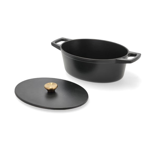 Litinový hrnec s pokličkou na indukci 3,8 l – Holm-image-2