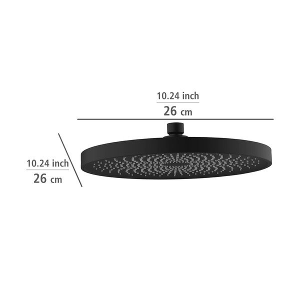 Sprchová hlavice ø 26 cm Soft Water – Wenko-image-2
