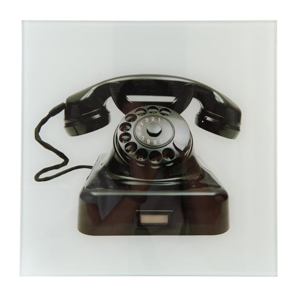 Obraz Clayre & Eef Telephone, 31x30 cm
